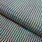 1 Yard Bling Lurex Sequin Nylon Spandex Fabric with Holographic Diamond Transfer 58 Inch Width